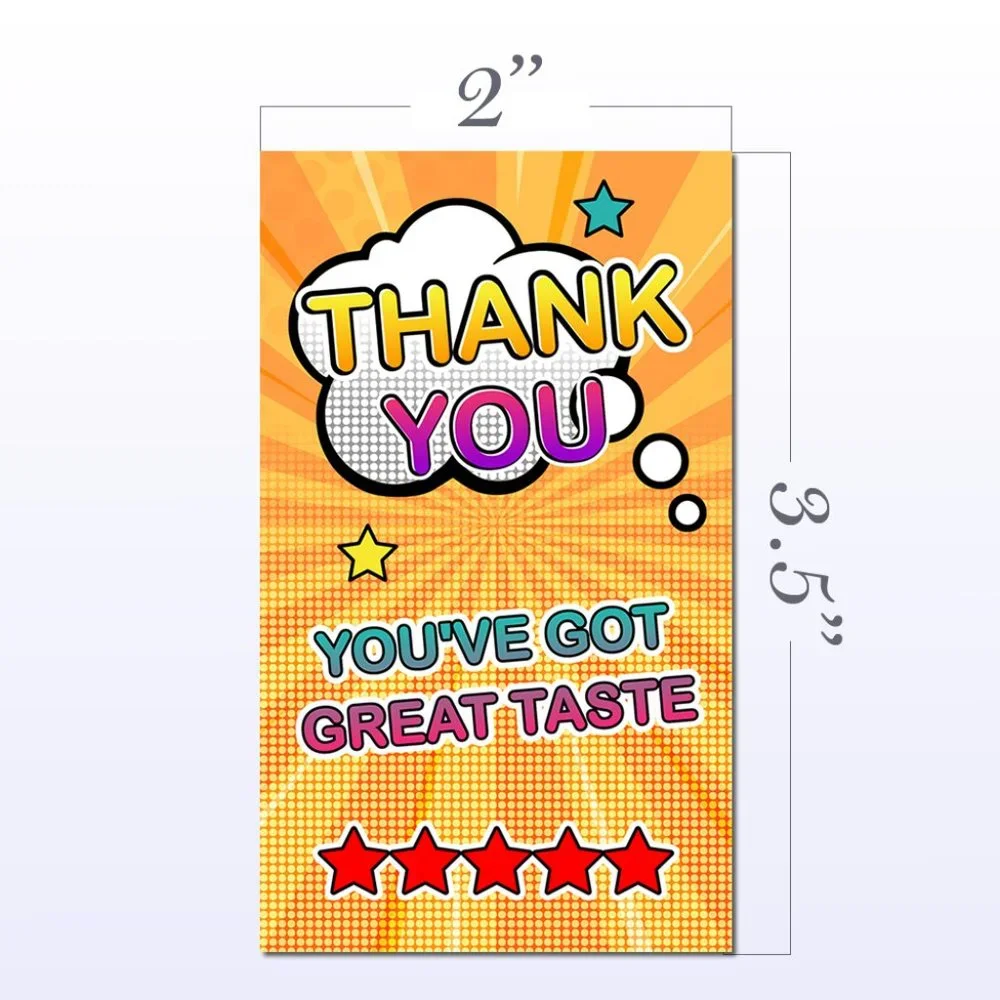 100 Thank You Cards